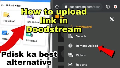 cara mudah menggunakan doodstream
