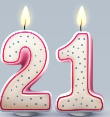 nomor angka 21