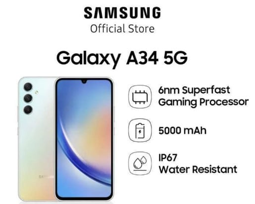 samsung galaxy A34