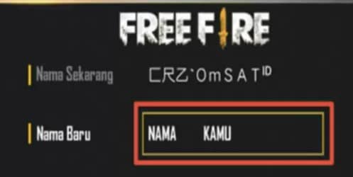 10 nama keren ff