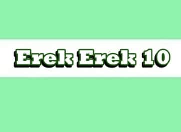 erek erek 10