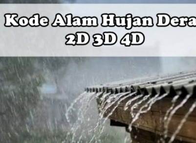 kode alam hujan deras