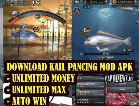 kail pancing mod aplikasi