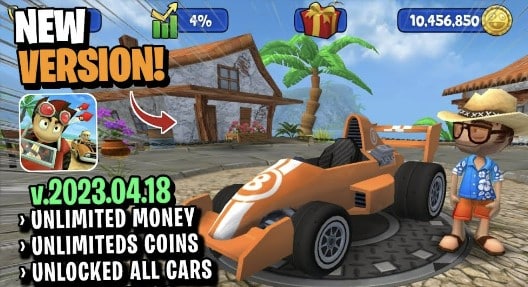bb racing mod apk