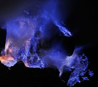 kode alam api biru