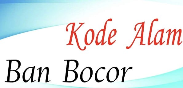 kode alam ban pecah