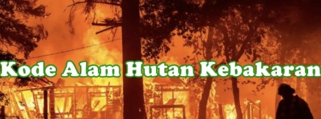 kode alam kebakaran