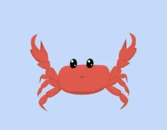 kode alam kepiting